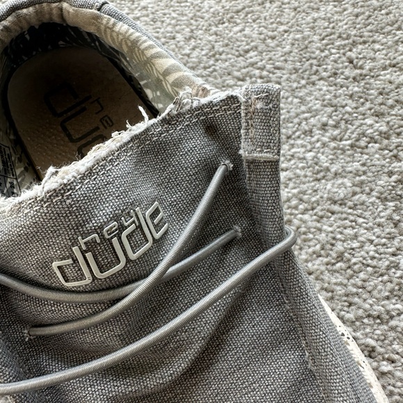 Hey Dude Wally Stretch Iron Gray Slip-On Shoes Size 11 - Picture 8 of 8